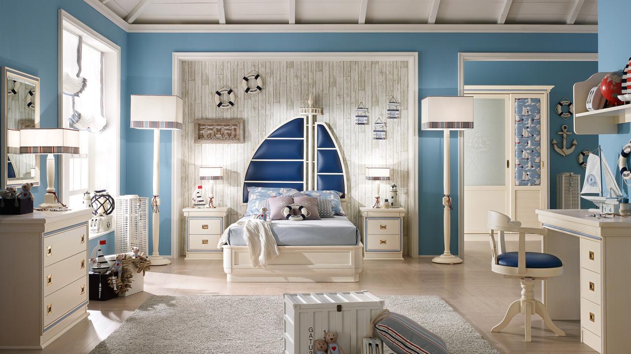 Navy style bedroom - Proposal 260 | Caroti